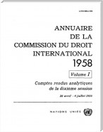 Annuaire de la Commission du Droit International 1958, Vol.I