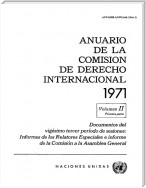 Anuario de la Comisión de Derecho Internacional 1971, Vol.II, Parte 1