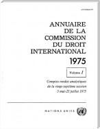 Annuaire de la Commission du Droit International 1975, Vol.I