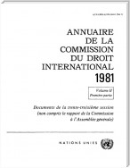 Annuaire de la Commission du Droit International 1981, Vol. II, Partie 1