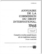 Annuaire de la Commission du Droit International 1968, Vol.I