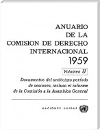 Anuario de la Comisión de Derecho Internacional 1959, Vol II