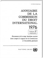 Annuaire de la Commission du Droit International 1976, Vol. II, Partie 1