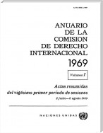 Anuario de la Comisión de Derecho Internacional 1969, Vol.I