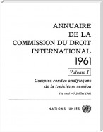 Annuaire de la Commission du Droit International 1961, Vol.I