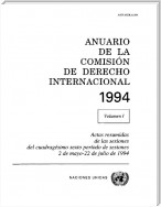 Anuario de la Comisión de Derecho Internacional 1994, Vol.I