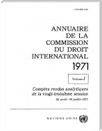 Annuaire de la Commission du Droit International 1971, Vol.I
