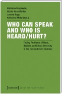 Who Can Speak and Who Is Heard/Hurt?