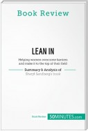 Book Review: Lean in by Sheryl Sandberg