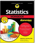 Statistics Workbook For Dummies with Online Practice