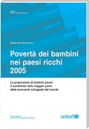 Povertà dei bambini nei paesi ricchi 2005