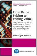 From Value Pricing to Pricing Value