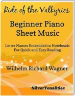 Ride of the Valkyries Beginner Piano Sheet Music