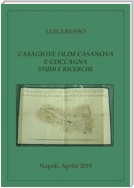 Casagiove olim Casanova e Coccagna. Studi e ricerche