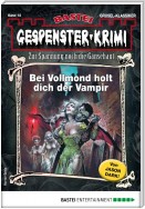 Gespenster-Krimi 18 - Horror-Serie