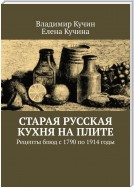 Старая русская кухня на плите. Рецепты блюд с 1790 по 1914 годы