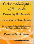 Cuckoo in the Depths of the Woods Carnival of the Animals Easy Violin Sheet Music