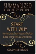 Start With Why - Summarized for Busy People