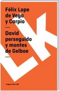 David perseguido y montes de Gelboe