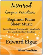 Nimrod Enigma Variations Beginner Piano Sheet Music