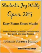 Student's Joy Waltz Opus 285 Easy Piano Sheet Music