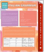 Italian Grammar (Speedy Study Guides)