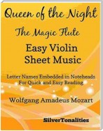 Queen of the Night Magic Flute Easy Violin Sheet Music