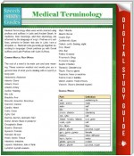 Medical Terminology (Speedy Study Guides)