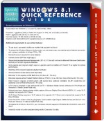 Windows 8.1 Quick Reference Guide (Speedy Study Guides)