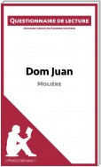 Dom Juan de Molière (Questionnaire de lecture)