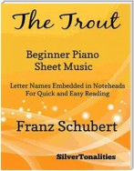 The Trout Beginner Piano Sheet Music