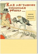 Как лягушонок жениться решил. Раскраска-билингва