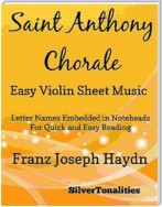 Saint Anthony Chorale Easy Violin Sheet Music