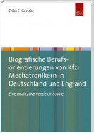 Biografische Berufsorientierungen von Kfz-Mechatronikern in Deutschland und England