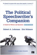 The Political Speechwriter's Companion