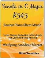 Sonata in C Major K545 1st Mvt Easiest Piano Sheet Music