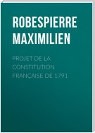 Projet de la constitution française de 1791