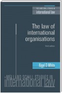 The law of international orgnaisations