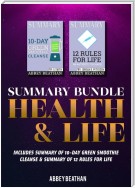 Summary Bundle: Health & Life