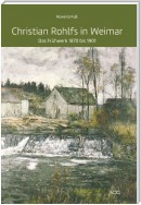 Christian Rohlfs in Weimar