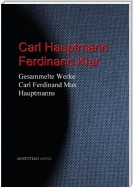 Gesammelte Werke Carl Ferdinand Max Hauptmanns