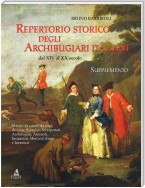 Repertorio storico degli archibugiari italiani dal XIV al XX secolo (Supplemento)