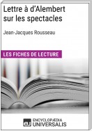 Lettre à d'Alembert sur les spectacles de Jean-Jacques Rousseau