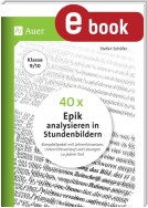 40 x Epik analysieren in Stundenbildern 9-10