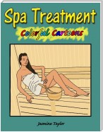 Spa Treatment Colorful Cartoons
