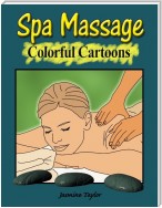 Spa Massage Colorful Cartoons