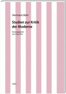 Studien zur Kritik der Moderne