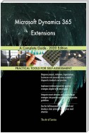 Microsoft Dynamics 365 Extensions A Complete Guide - 2020 Edition