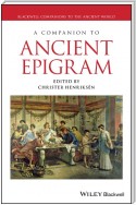 A Companion to Ancient Epigram