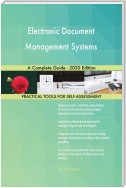 Electronic Document Management Systems A Complete Guide - 2020 Edition